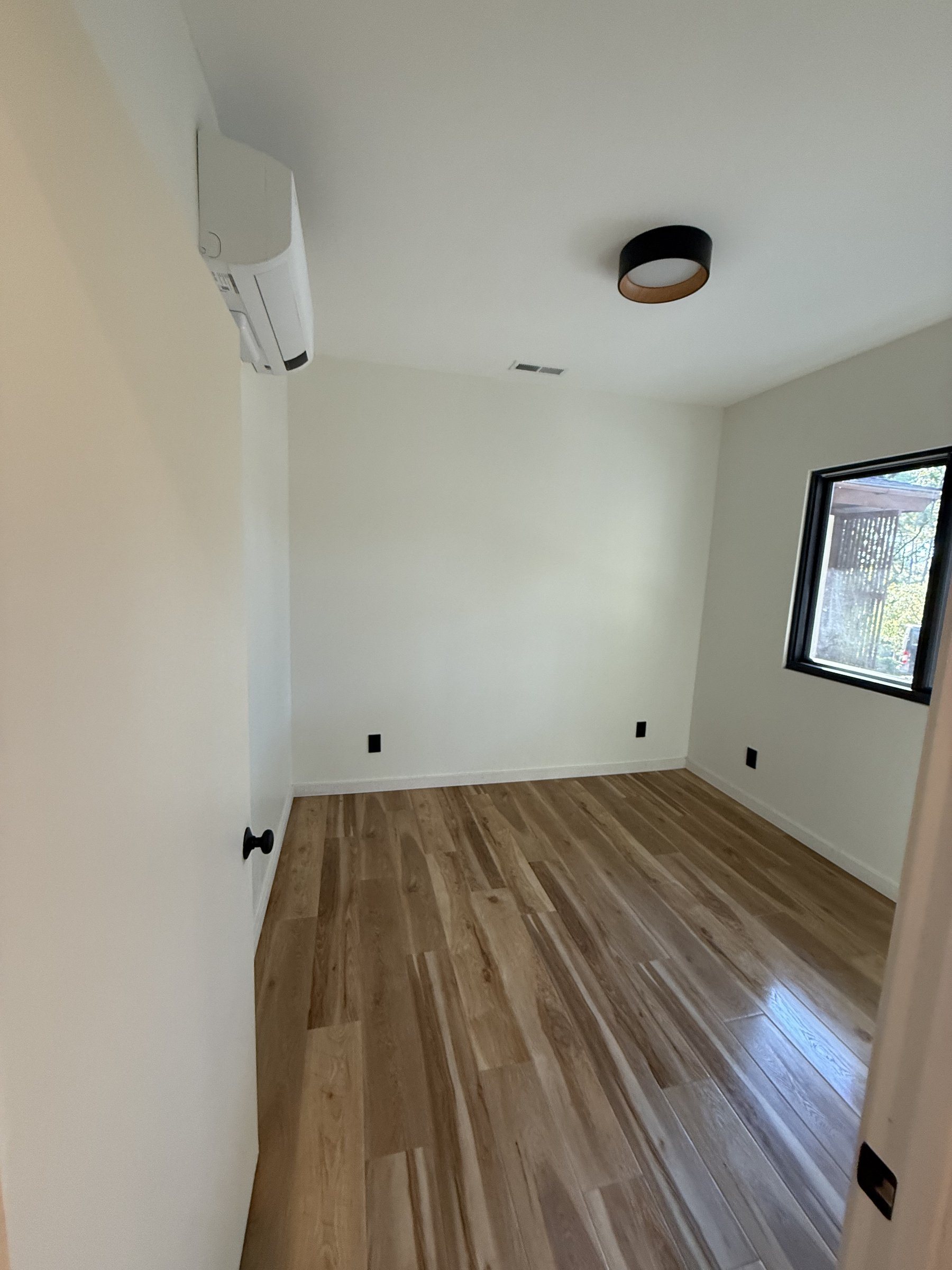 Open-plan living space remodel